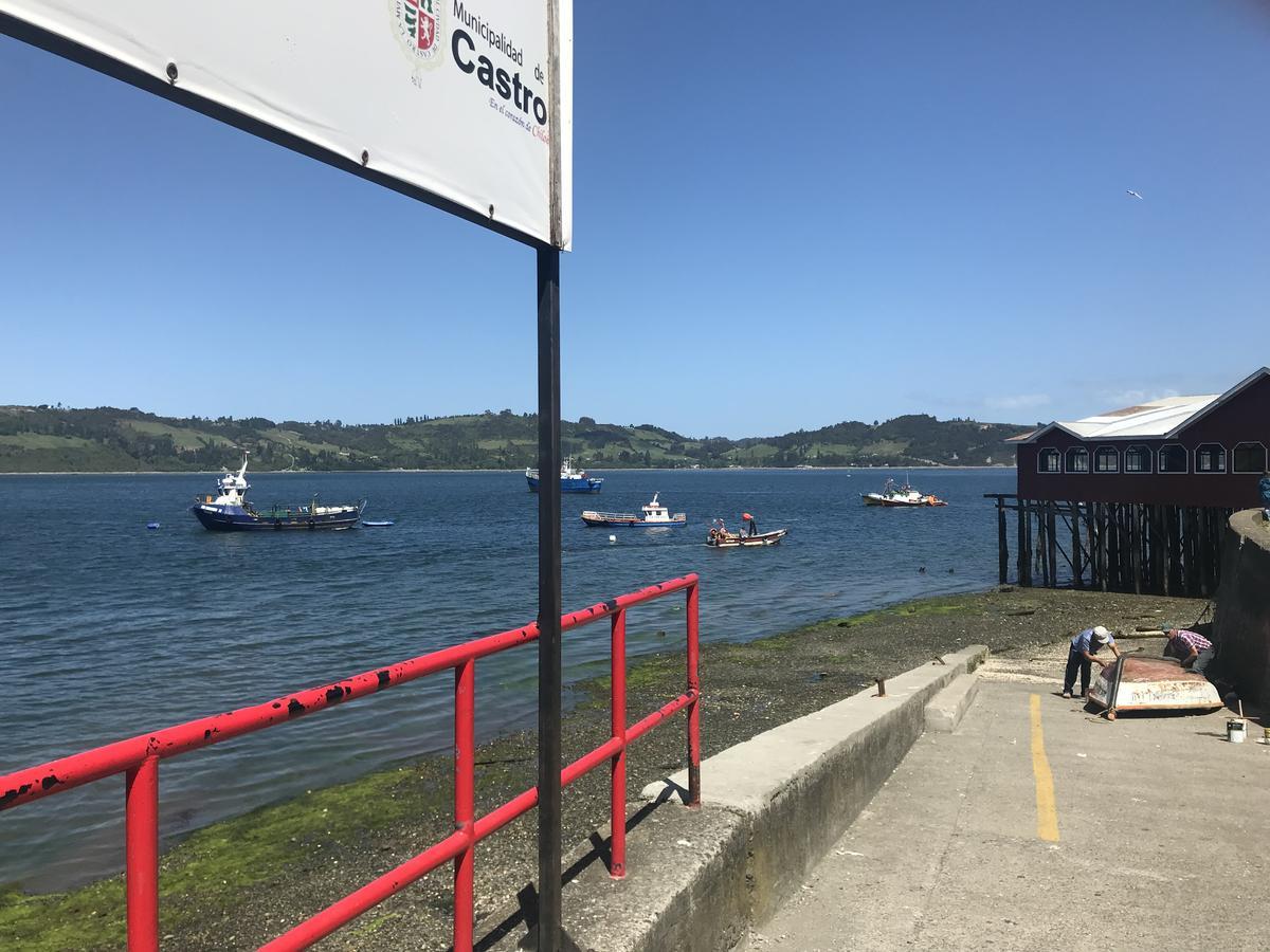 Hospedaje Vista Al Mar 39 カストロ エクステリア 写真
